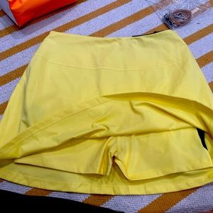 Girlfriend Collective tennis skirt